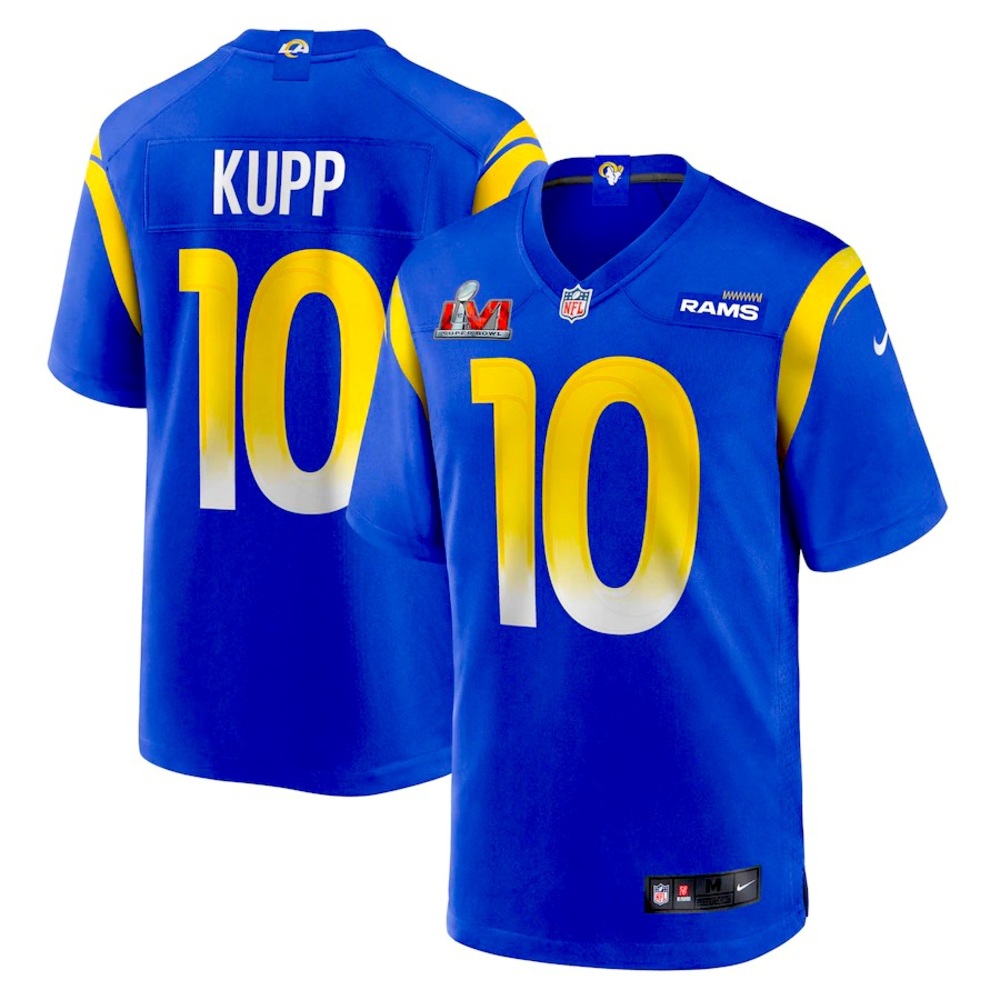 Cooper Kupp LA Rams Super Bowl 56 jersey